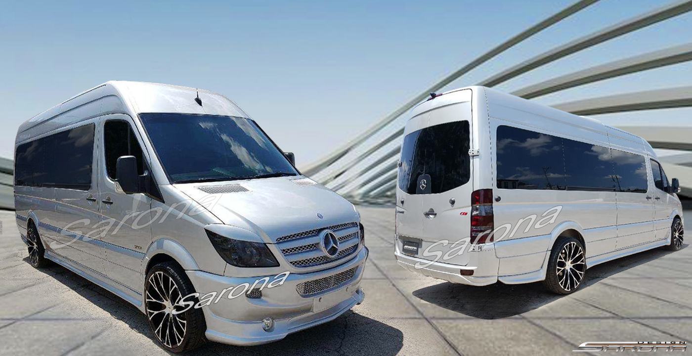 Custom Mercedes Sprinter  Van Body Kit (2007 - 2013) - $2290.00 (Part #MB-159-KT)